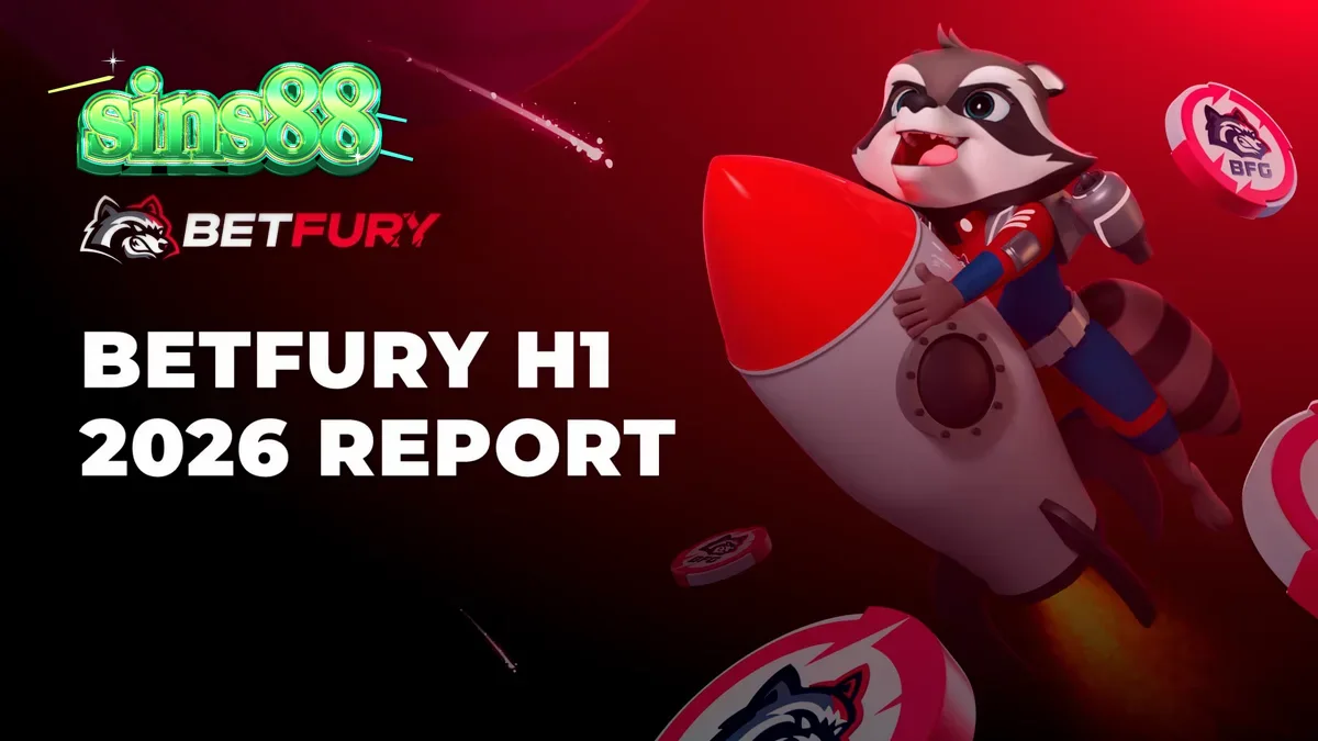 Antarmuka platform permainan digital BetFury dengan berbagai pilihan slot dan game populer.